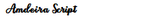 Amdeira Script
